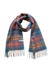 Tbco Lambswool Tartan Scarf In Multi