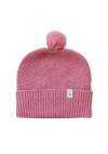 Tbco Kids'  Merino Wool Baby Beanie In Pink