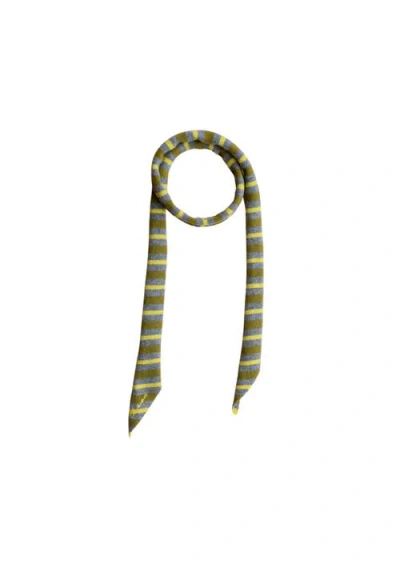 Tbco Merino Wool Neck Tie Scarf In Multi
