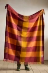 Tbco Ochre Check Throw Blanket