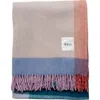 Tbco Recycled Wool Extra Large Throw Blanket In Pink