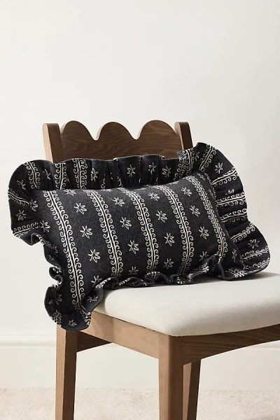 Tbco Swirl Cotton Cushion Cover