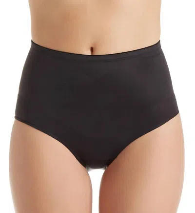 Tc Fine Intimates Adjust Perfect Waistline Brief In Black In Multi