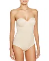 Tc Fine Intimates Back Magic Strapless Bodybriefer In Warm Beige
