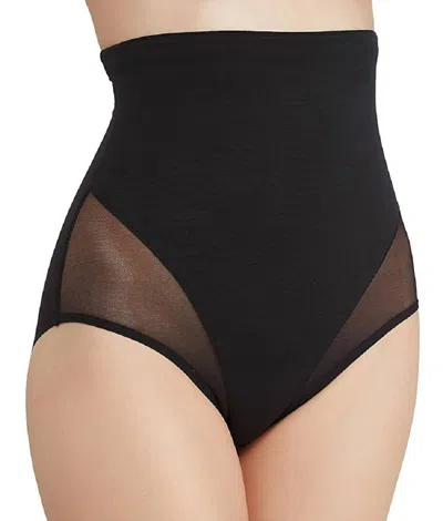Tc Fine Intimates Firm Control High-waist Shaping Brief In Black