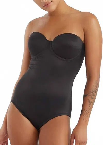 Tc Fine Intimates Shape Away Convertible Bodybriefer In Black