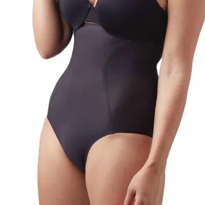 Tc Fine Intimates Skin Benefit Hi-waist Brief In Black
