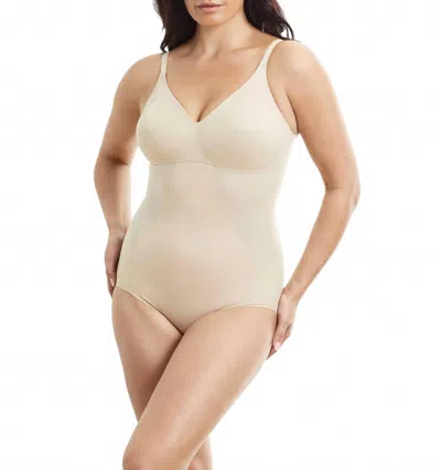 Tc Fine Intimates Total Contour Bodybriefer In Warm Beige In Neutral