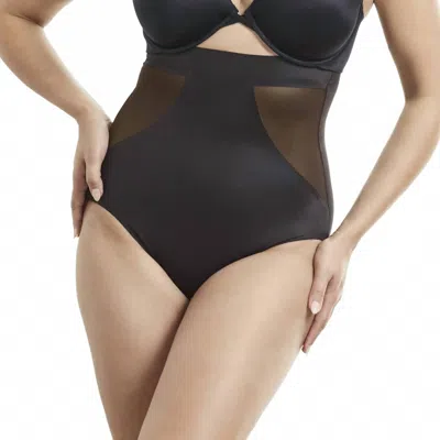 Tc Fine Intimates Total Contour Hi-waist Brief In Black