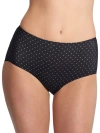 Tc Fine Intimates Wonderful Edge Matte Microfiber Modern Brief In Ultimate Pin