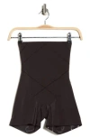 Tc High Waist Mid-thigh Shaping Shorts In Black