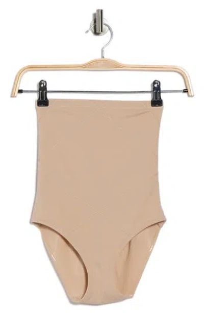 Tc High Waist Shaping Briefs In Brown