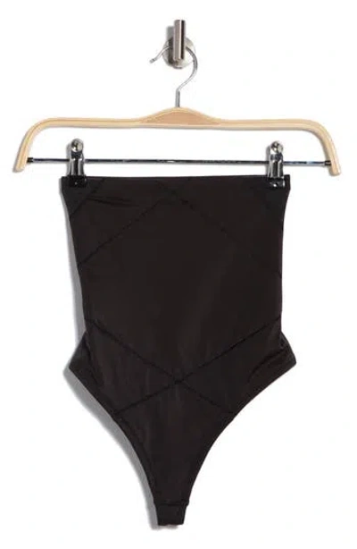 Tc High Waist Thong In Black