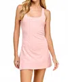 Tcec Anette Active Romper Dress In Pink In Pink