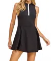 Tcec Athletic Built In Shorts Dress In Black In Black