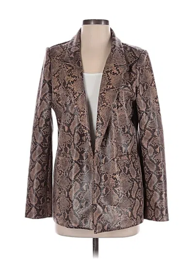 Pre-owned Tcec Blazer Jacket In Brown