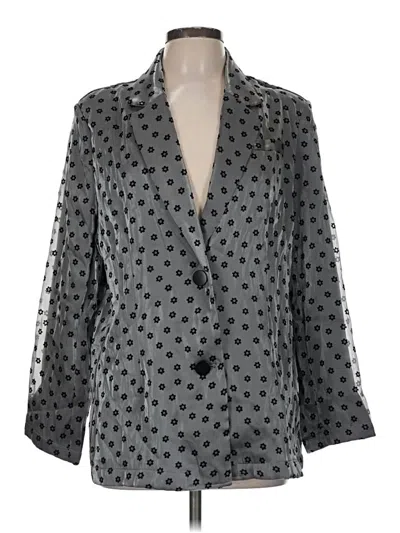 Pre-owned Tcec Blazer Jacket In Gray