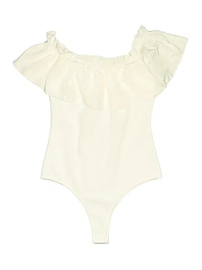 Pre-owned Tcec Bodysuit In Ivory