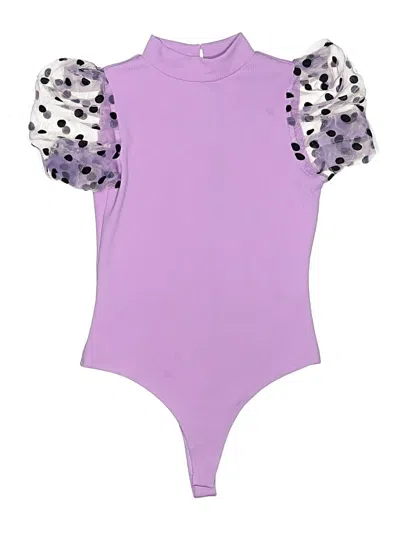 Pre-owned Tcec Bodysuit In Purple