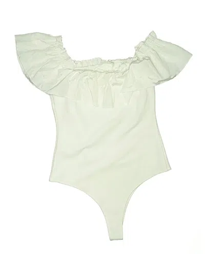 Pre-owned Tcec Bodysuit In White