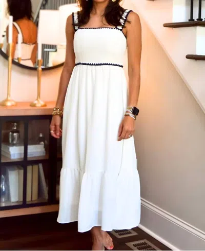 Tcec By The Coast Maxi Dress In White