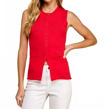 Tcec Cali Vest In Red