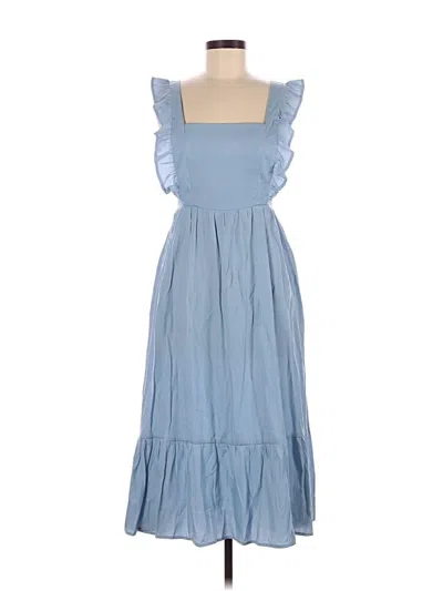 Pre-owned Tcec Casual Dress In Blue