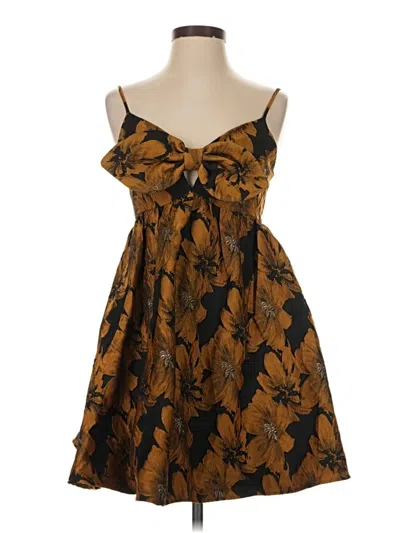 Pre-owned Tcec Casual Dress In Brown