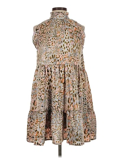 Pre-owned Tcec Casual Dress In Gray