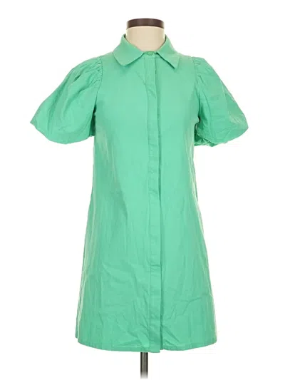 Pre-owned Tcec Casual Dress In Green