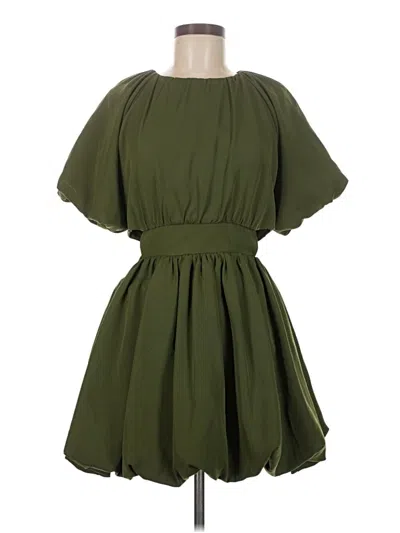 Pre-owned Tcec Casual Dress In Green