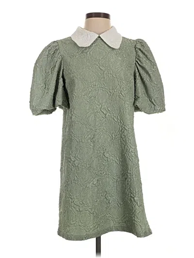 Pre-owned Tcec Casual Dress In Green