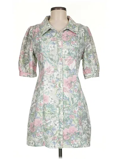 Pre-owned Tcec Casual Dress In Green