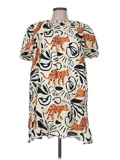 Pre-owned Tcec Casual Dress In Ivory
