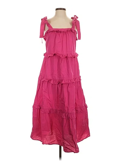 Pre-owned Tcec Casual Dress In Pink