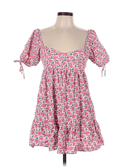 Pre-owned Tcec Casual Dress In Pink