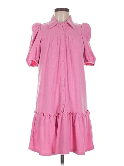 Pre-owned Tcec Casual Dress In Pink