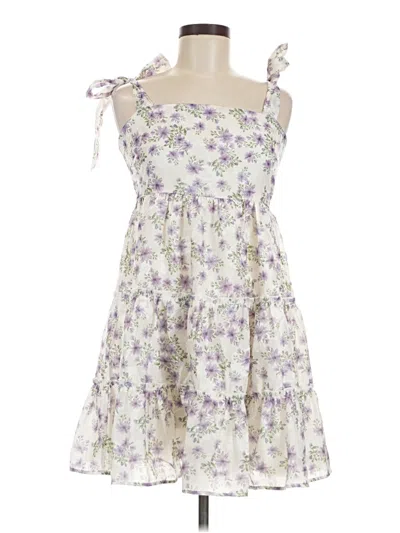 Pre-owned Tcec Casual Dress In Purple