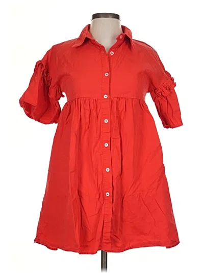 Pre-owned Tcec Casual Dress In Red