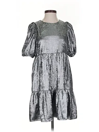 Pre-owned Tcec Casual Dress In Silver