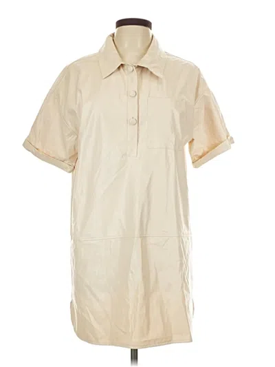 Pre-owned Tcec Casual Dress In Tan