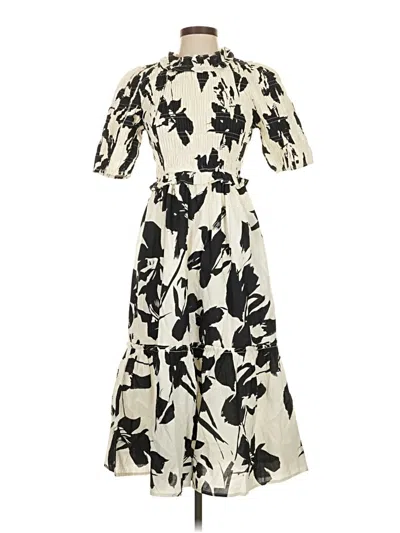 Pre-owned Tcec Casual Dress In White