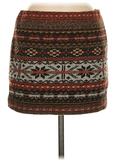 Pre-owned Tcec Casual Skirt In Brown
