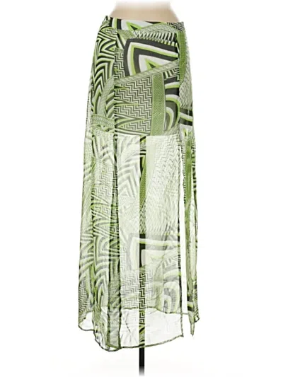 Pre-owned Tcec Casual Skirt In Green