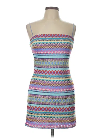 Pre-owned Tcec Cocktail Dress In Blue