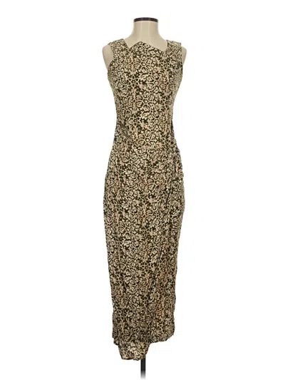 Pre-owned Tcec Cocktail Dress In Brown