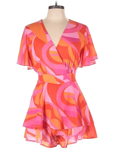 Pre-owned Tcec Cocktail Dress In Pink