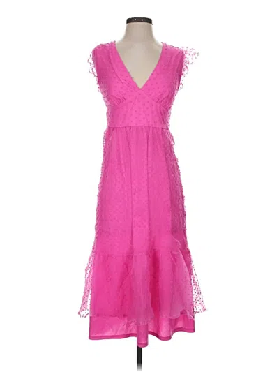 Pre-owned Tcec Cocktail Dress In Pink