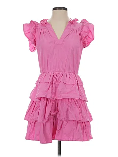 Pre-owned Tcec Cocktail Dress In Pink