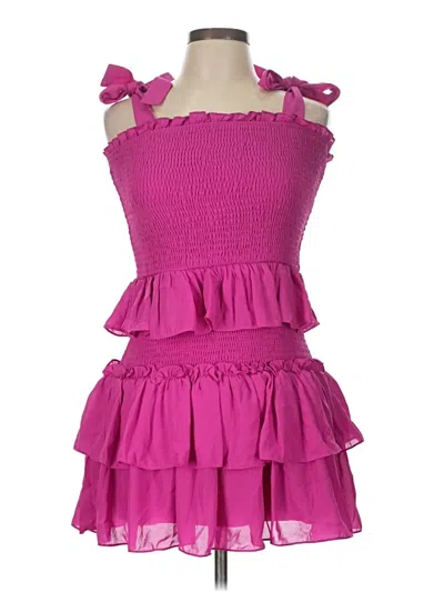 Pre-owned Tcec Cocktail Dress In Pink